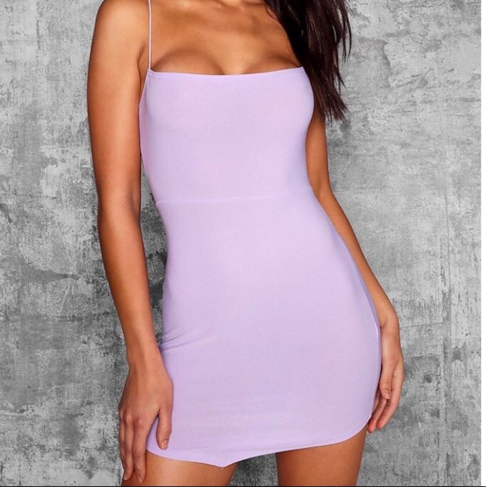 Lilac spaghetti strap dress SOLD
